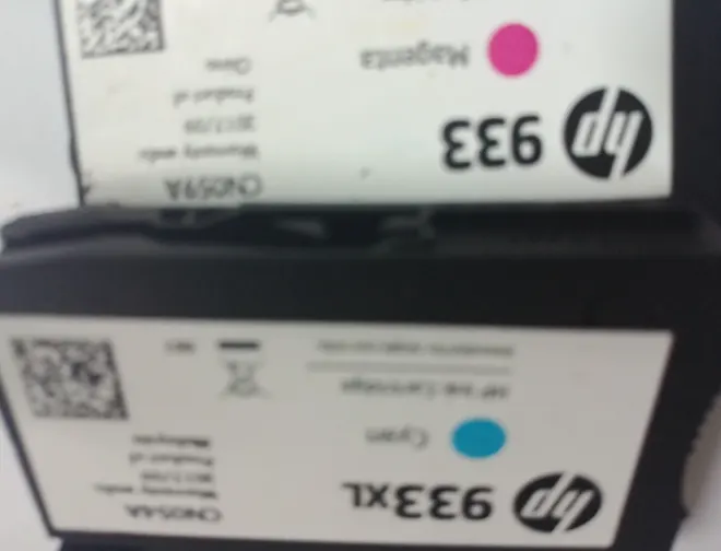 HP 7612 잉크 카트리지 점검
