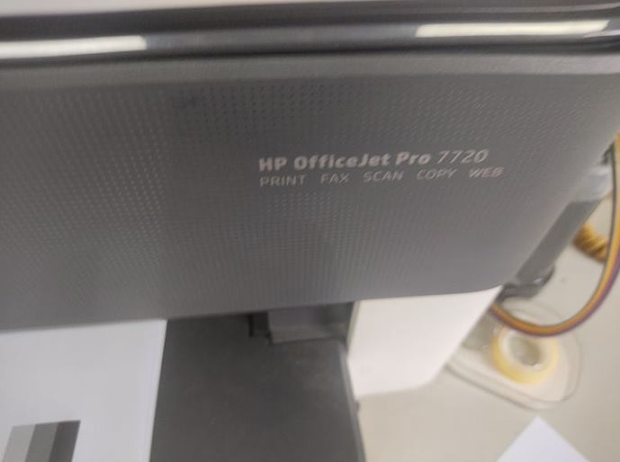 안산 일동 HP OfficeJet Pro 7720 혼색 수리