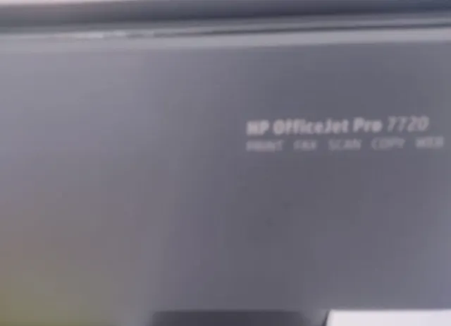 시흥 대야동 HP 7720 프린터수리