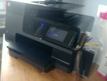 HP OfficeJet Pro 8620 프린터 점검 모습