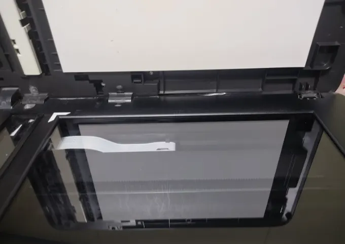 HP 8710 스캐너모듈 상판 교체 작업