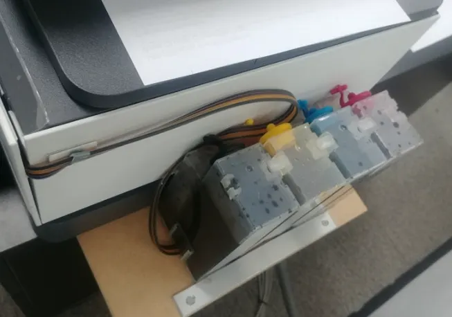 HP 9010 외부 무한잉크 공급기